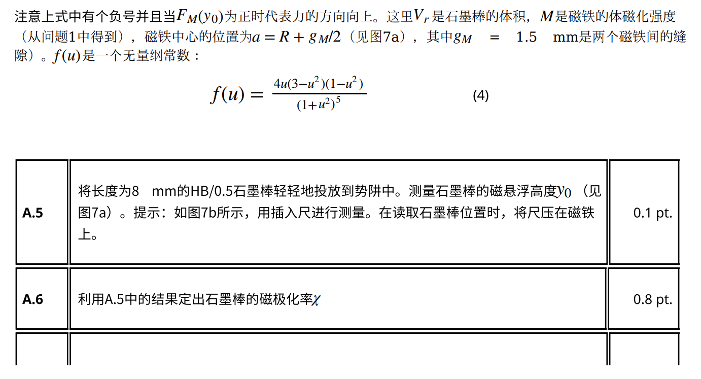 国际物理奥林匹克比赛题库及答案图片