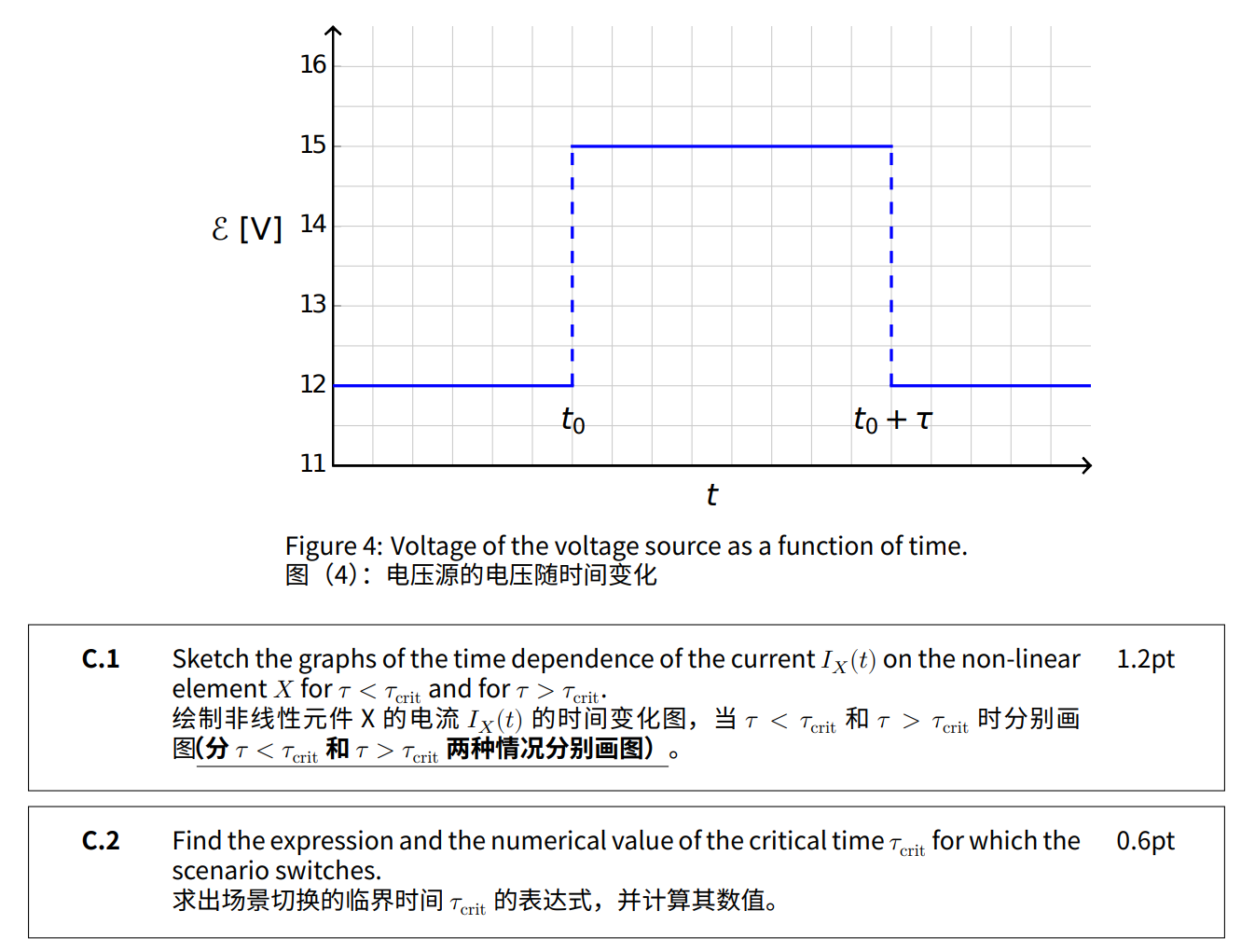 国际物理奥林匹克比赛题库及答案图片