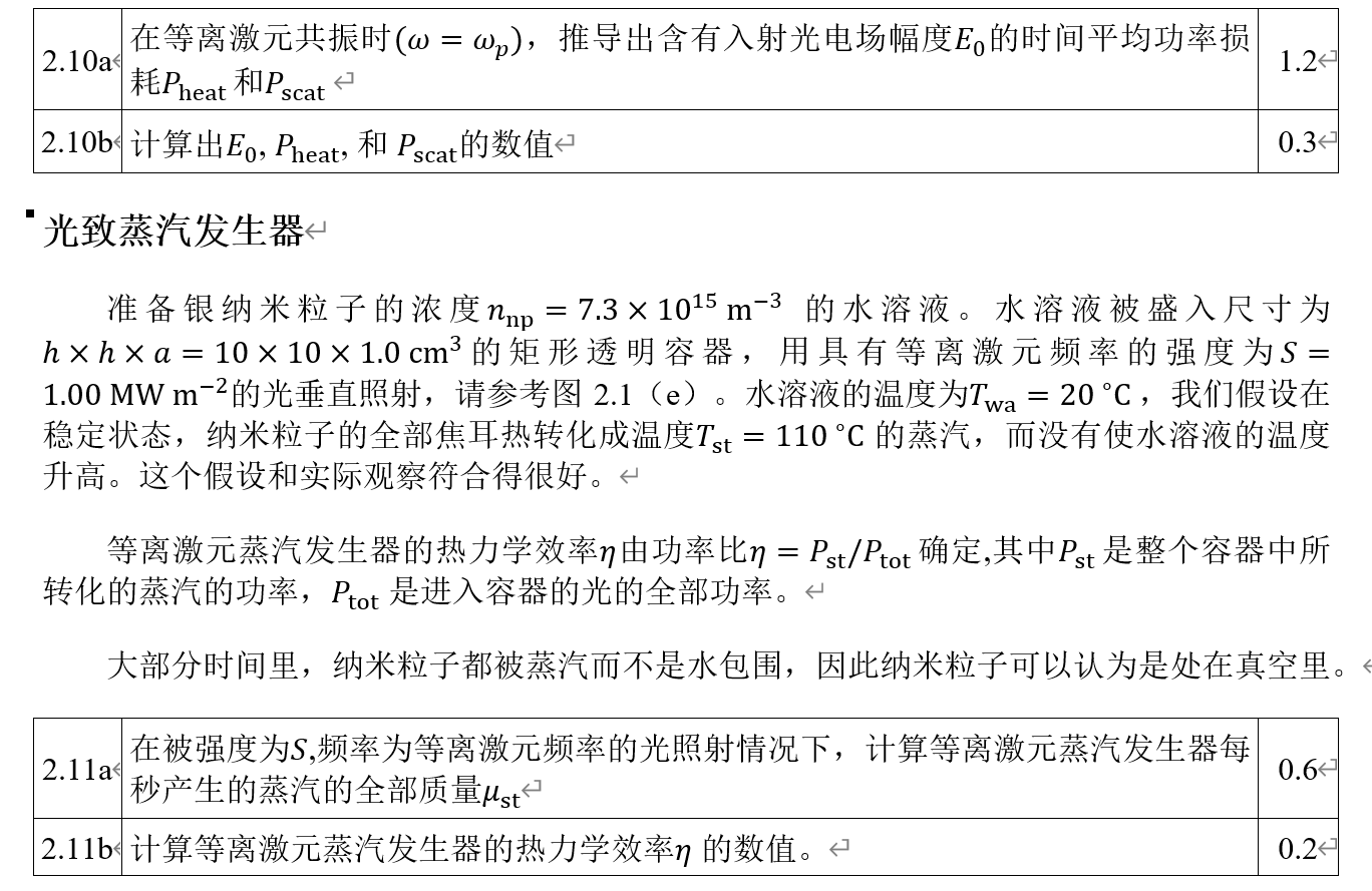 国际物理奥林匹克比赛题库及答案图片